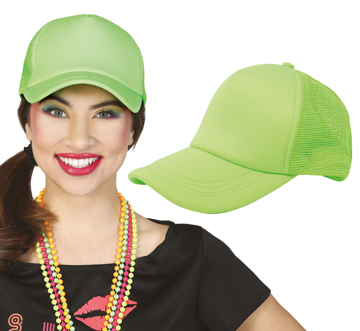 Neon Green Cap