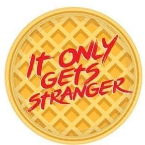 Stranger Things - It Only Gets Strange Paper Plates - 8pk