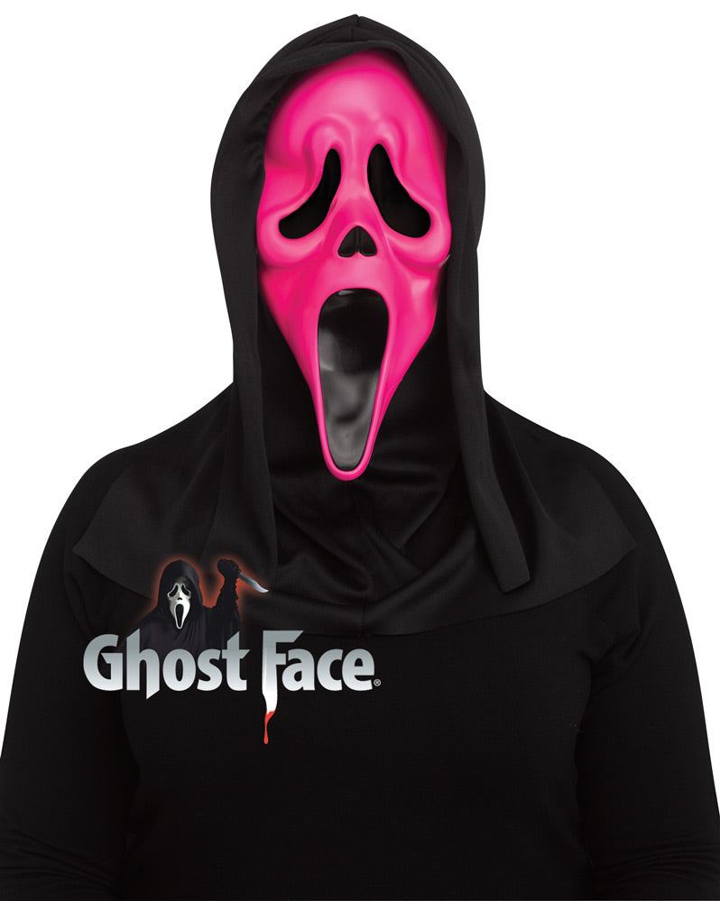 Fluorescent Ghost Face® Mask