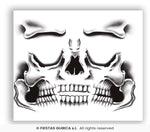 Skeleton Face Tattoo