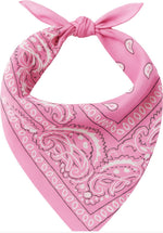 Cowboy Bandana - Baby Pink
