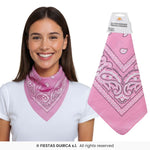 Cowboy Bandana - Baby Pink