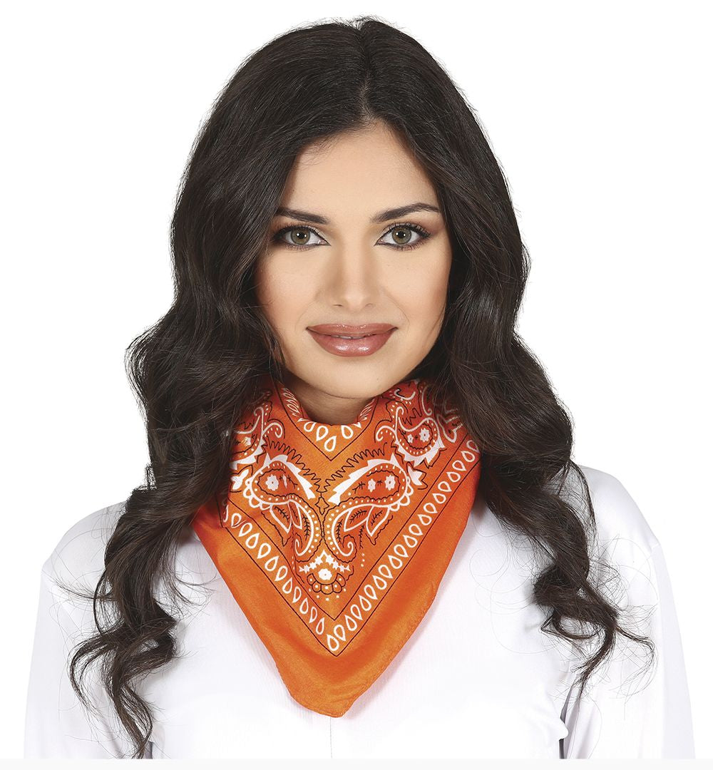Cowboy Bandana - Orange