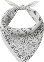 Cowboy Bandana - White
