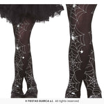 Children's Spiderweb Tights - Age 3-6 Years