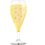 Champagne Glass Supershape Foil Balloon