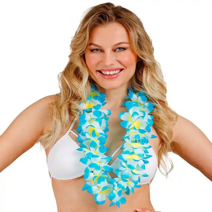 Two-Tone Hawaiian Lei Azure
