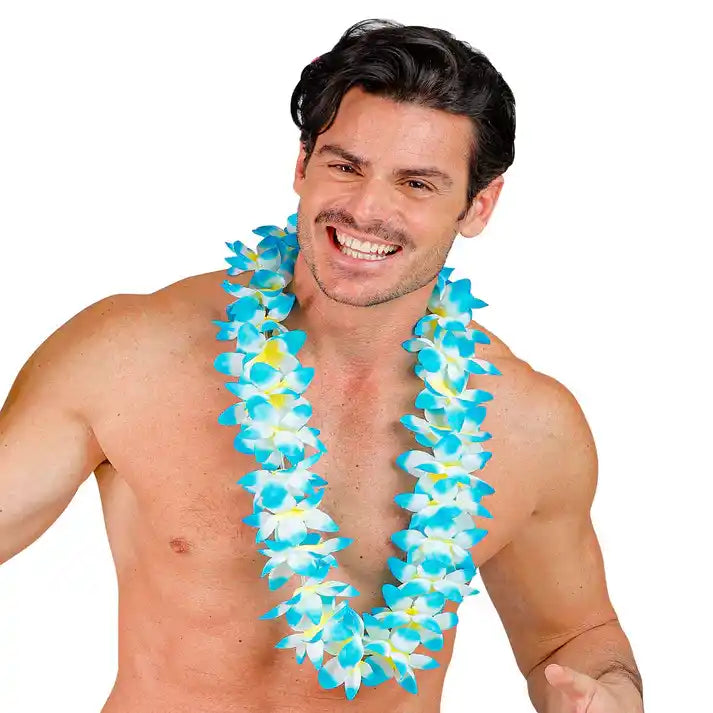 Two-Tone Hawaiian Lei Azure