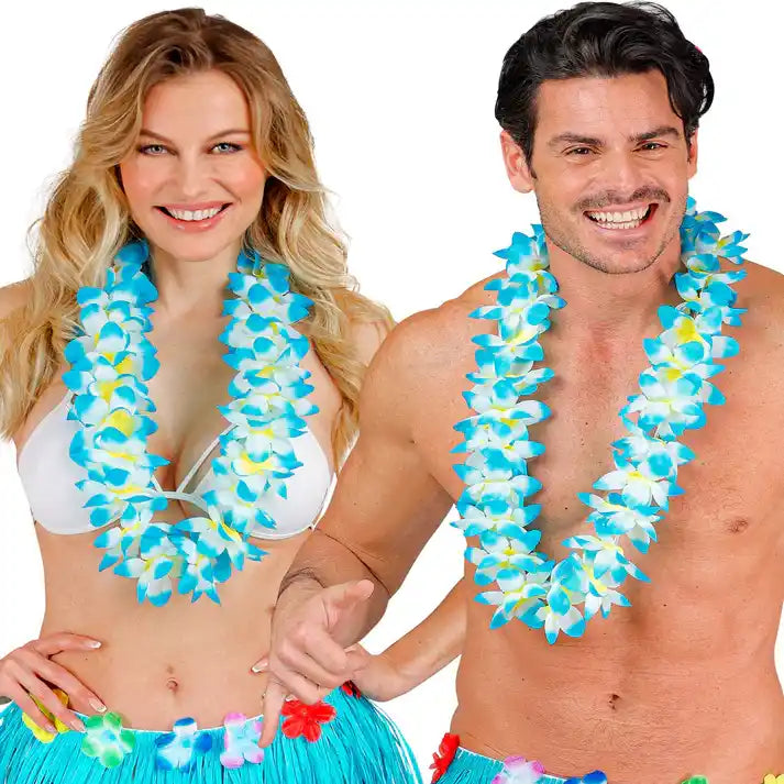 Two-Tone Hawaiian Lei Azure