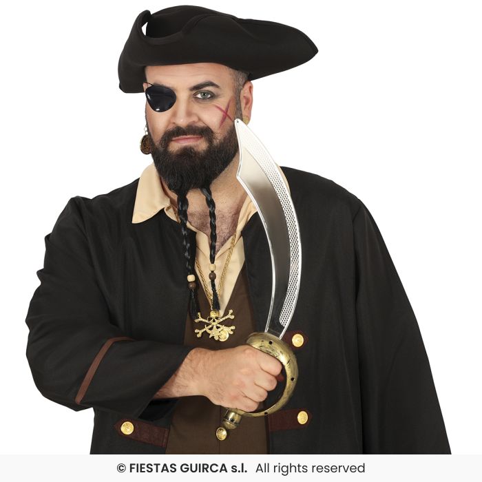 Pirate Sable with Eyepatch - 47cm