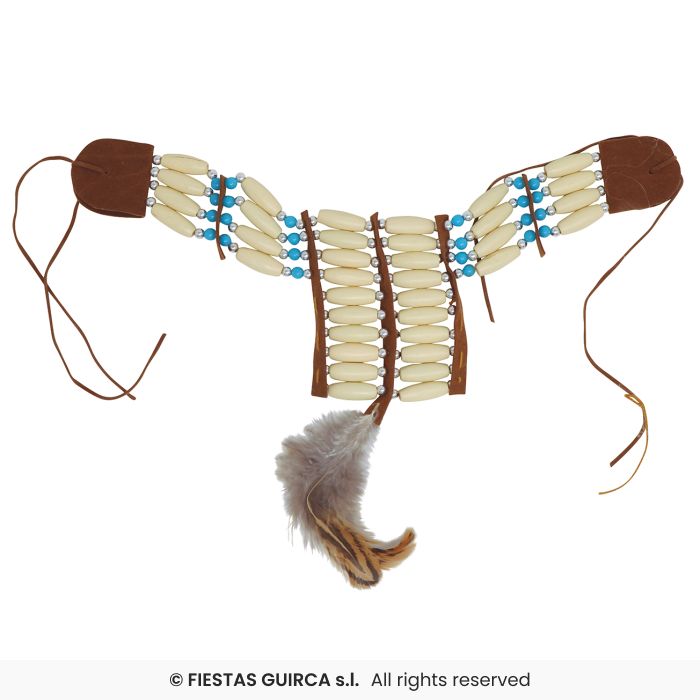 Indian Chest & Necklace, 30x9cm