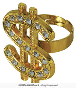 "Dollar" Ring, Metallic