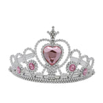 Princess Tiara Headband Pink Heart Detail - Kids