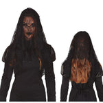 Black Veil, Haircomb - 60cm