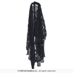 Black Veil, Haircomb - 60cm
