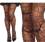 Fishnet Spider Web Tights