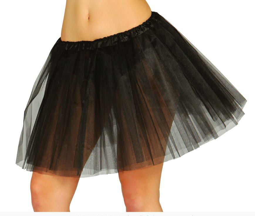 Black Adults Tutu, 40 cm