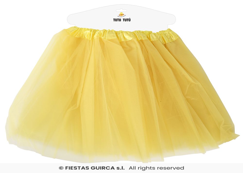 Neon Yellow Adults Tutu, 40cm