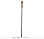 Walking Cane with Black & Gold Topper