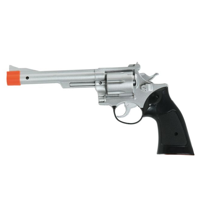 Silver Cowboy Gun 32cms