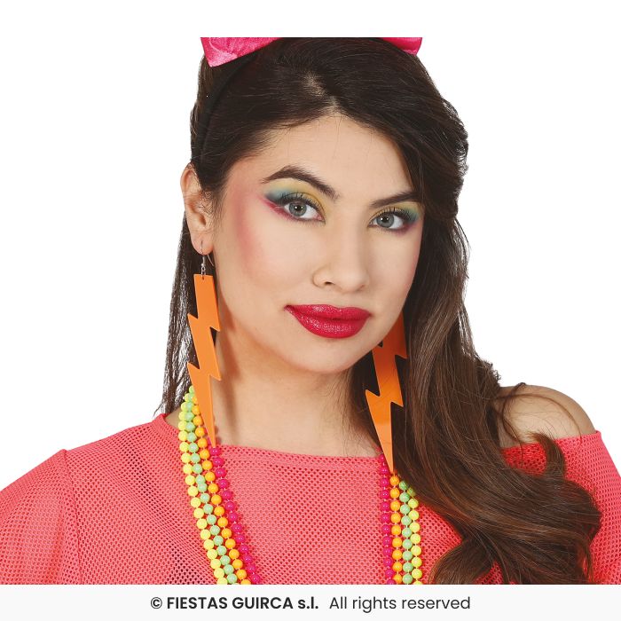 Earrings '80s Neon Assorted