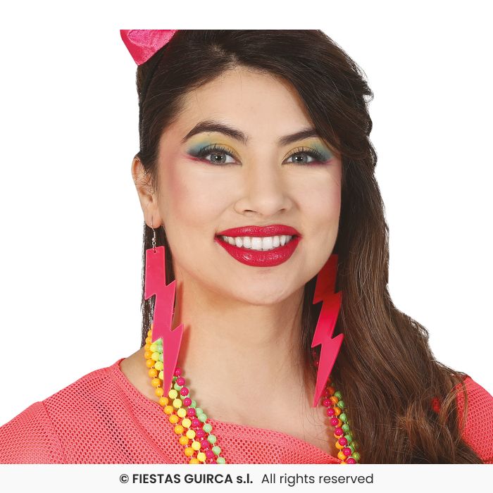 Earrings '80s Neon Assorted