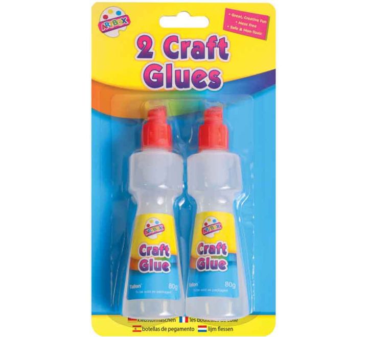 2 CRAFT GLUE BOTTLES