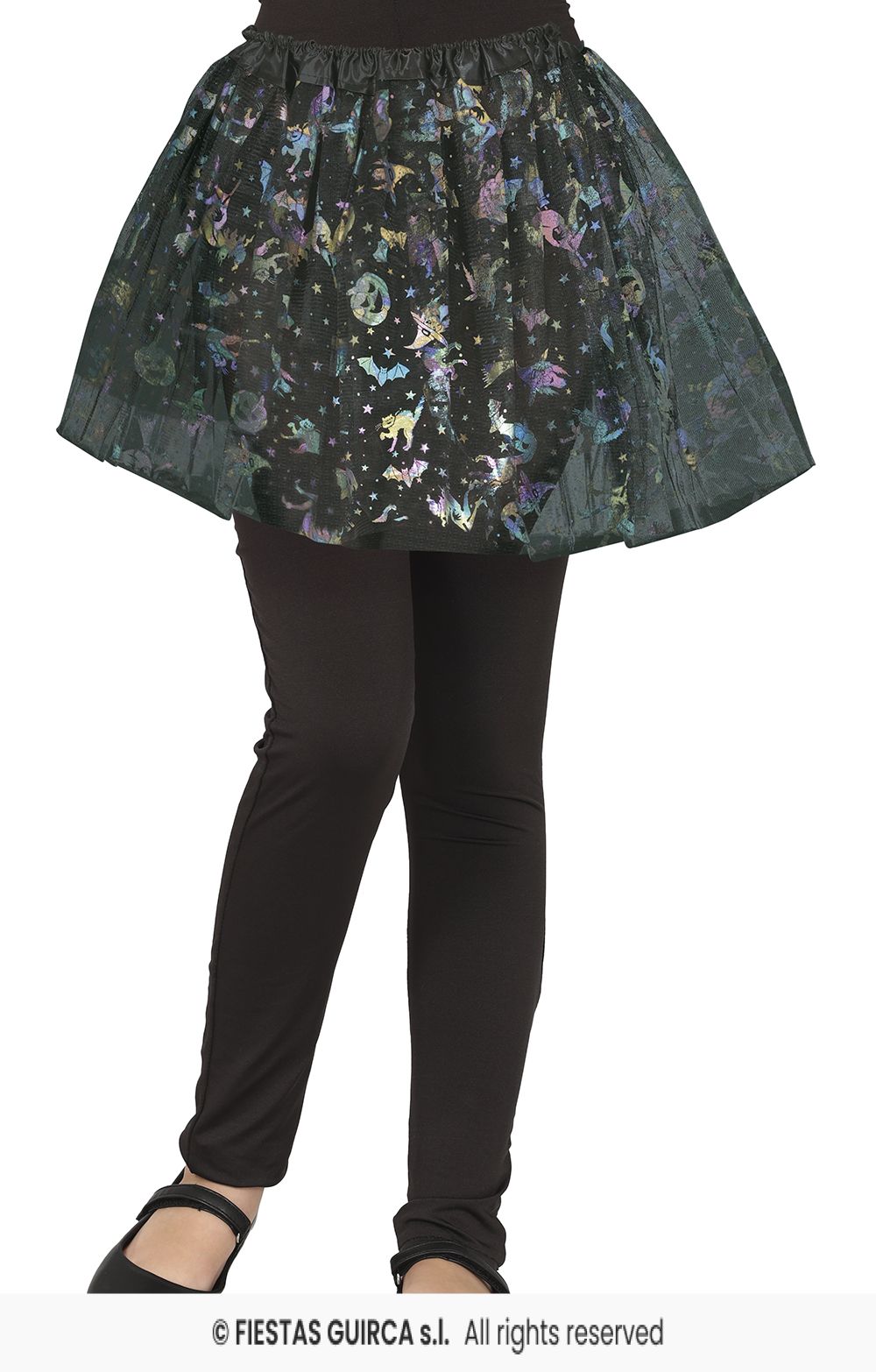 Children's Iridescent Halloween Themed Tutu - 30cm