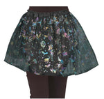 Skirt with colorful pattern on a white background
