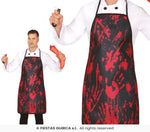 BLOODY BLACK APRON 55X75 CM
