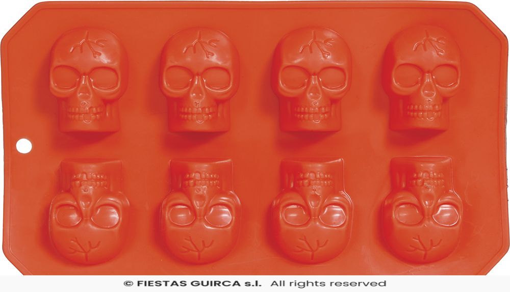 Skulls Ice Cube Tray - 21x12cm