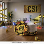 Police Crime Scene Paper Plates - 6pk