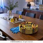 Police Crime Scene Paper Plates - 6pk