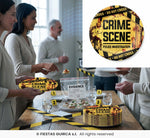 Police Crime Scene Paper Plates - 6pk