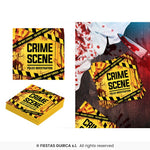 Police Crime Scene Luncheon Napkins x 20pk
