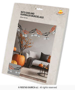 Halloween Fantasy Bat Garland 15x200cm