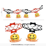Happy Halloween Pumpkin Garland 15x200cm