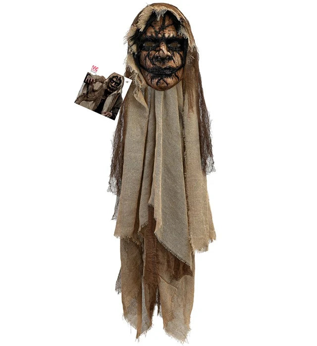Halloween Adult Mask With Cape Demon