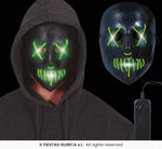Black Mask with Light, PVC