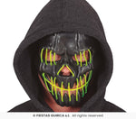 Black Smiling Mask with Light - PVC