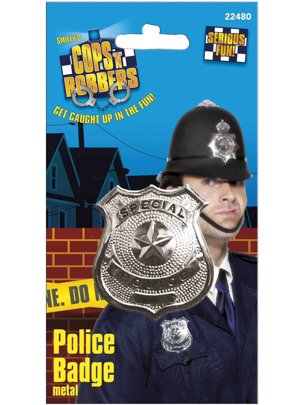 Metal Police Badge
