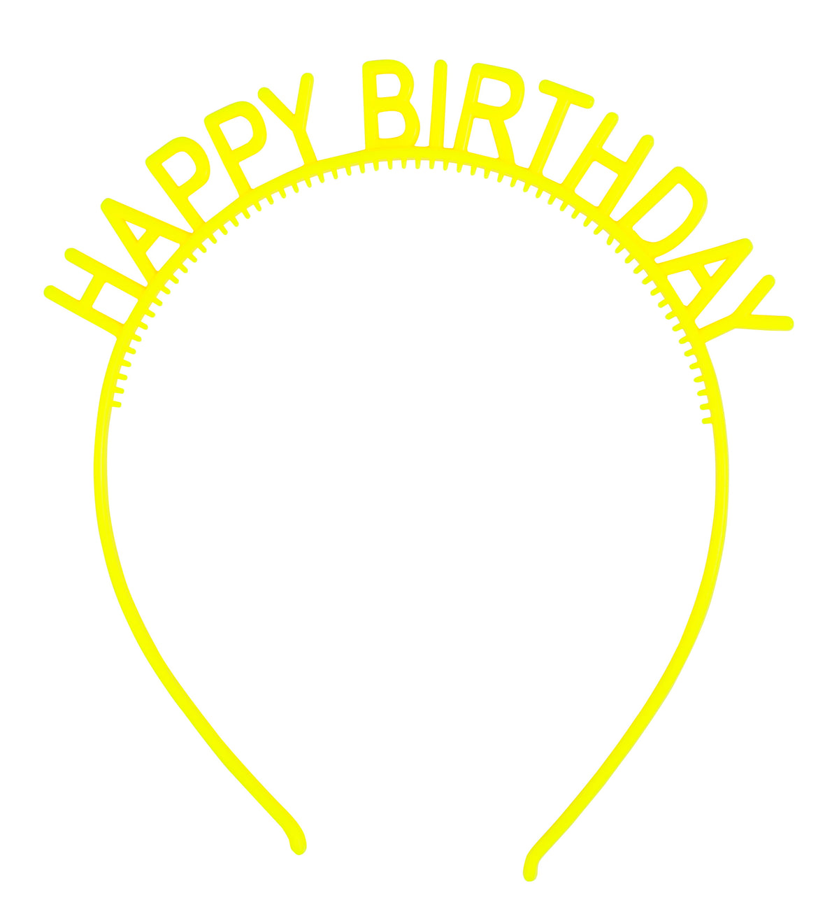 Happy Birthday Headbands - 4pk Party Favours