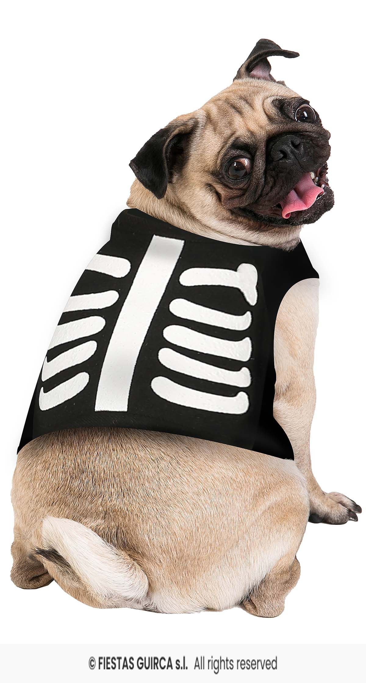 Dog Animal Skeleton Pet Costume