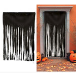 Black Creepy Curtain 100x200 cm