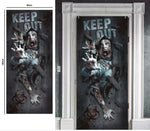 Zombie Attack Door Decoration 80x180cm