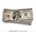 75 Mr Smile Banknotes 6x15 cm