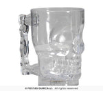 Skull Jug with Light - 500 ml, 10x14 cm