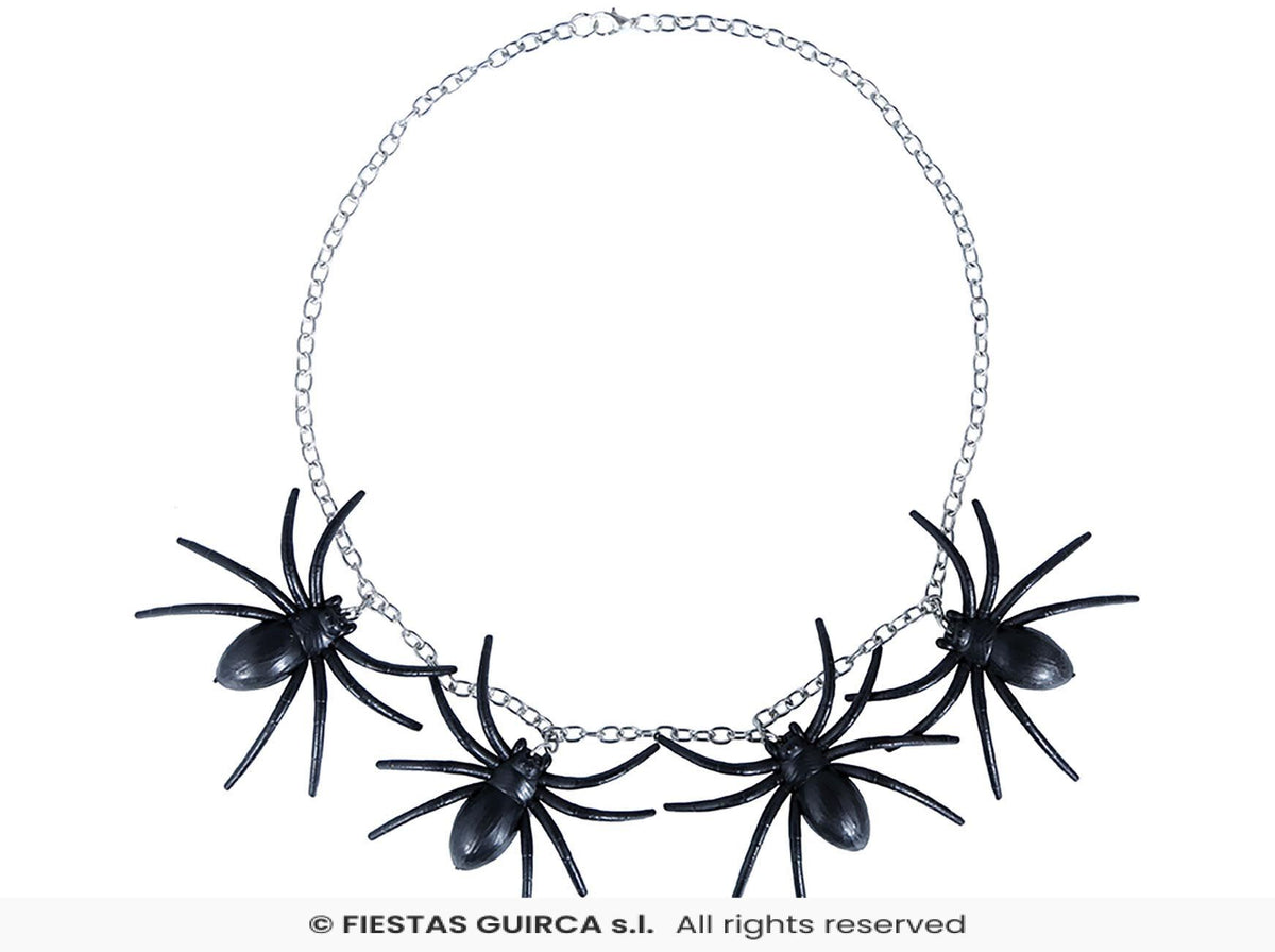 Spider Necklace and Earrings Set