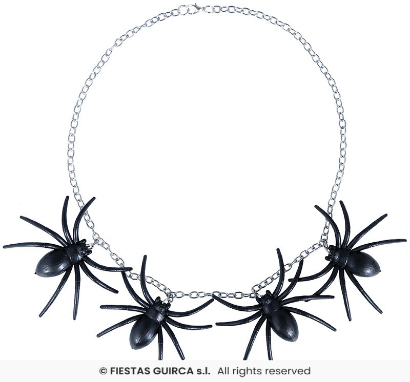 Spider Necklace and Earrings Set