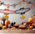 Halloween Pumpkin Garland 14.5x200cm